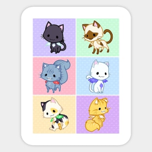 Cute Kittens Sticker